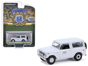 1:64 1970 Harvester Scout "United States Navy" -- Light Gray -- Greenlight