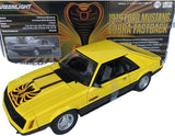 1:18 1979 Ford Mustang Cobra Fastback -- Yellow --  Greenlight