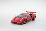 (Pre-Order) 1:18 Lamborghini Countach LP5000 Quattrovalvole -- Red w/Gold Wheels -- Kyosho