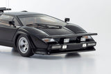 (Pre-Order) 1:18 Lamborghini Countach LP400S "The Cannonball Run" -- Black -- Kyosho