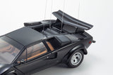 (Pre-Order) 1:18 Lamborghini Countach LP400S "The Cannonball Run" -- Black -- Kyosho