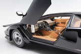 (Pre-Order) 1:18 Lamborghini Countach LP400S "The Cannonball Run" -- Black -- Kyosho