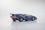 (Pre-Order) 1:18 Lamborghini Countach LP5000 Quattrovalvole -- Dark Blue -- Kyosho