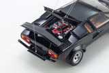 (Pre-Order) 1:18 Lamborghini Countach LP400S "The Cannonball Run" -- Black -- Kyosho