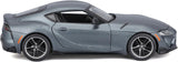 1:24 Toyota GR Supra (A90) 2022 -- Grey -- Maisto