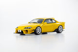 (Pre-Order) 1:18 Nissan Silvia S15 Khyzyl Saleem -- Yellow -- Kyosho: Samurai