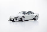 (Pre-Order) 1:18 Nissan Silvia S15 Khyzyl Saleem -- White -- Kyosho: Samurai