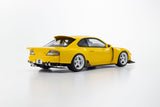 (Pre-Order) 1:18 Nissan Silvia S15 Khyzyl Saleem -- Yellow -- Kyosho: Samurai