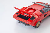 (Pre-Order) 1:18 Lamborghini Countach LP5000 Quattrovalvole -- Red w/Gold Wheels -- Kyosho