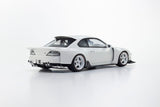 (Pre-Order) 1:18 Nissan Silvia S15 Khyzyl Saleem -- White -- Kyosho: Samurai