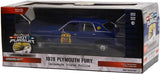 1:24 1978 Plymouth Fury "Delaware State" Police Car -- Greenlight