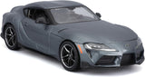 1:24 Toyota GR Supra (A90) 2022 -- Grey -- Maisto