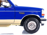 1:18 1996 Ford Bronco -- Royal Blue Metallic and Tucson Bronze --  Greenlight