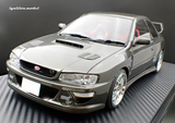 1:18 Subaru Impreza WRX Type R STI (GC8) - Gun Metallic -- Ignition Model IG3552