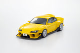 (Pre-Order) 1:18 Nissan Silvia S15 Khyzyl Saleem -- Yellow -- Kyosho: Samurai