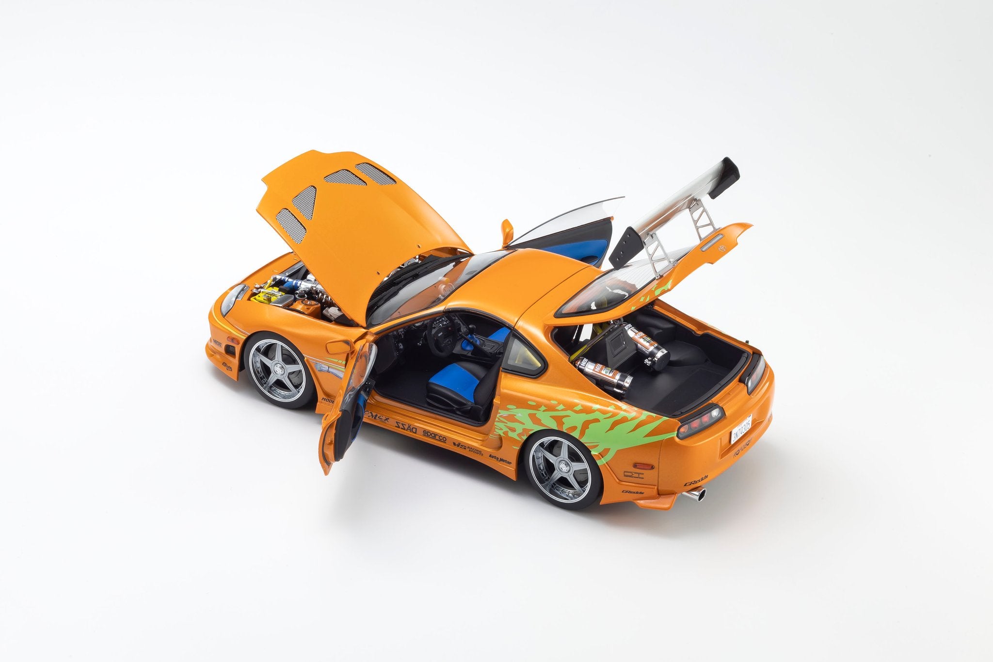 Pre-Order) 1:18 Fast & Furious -- 1995 Toyota Supra Mk4 -- Kyosho 089