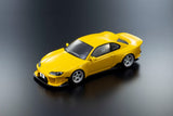 (Pre-Order) 1:18 Nissan Silvia S15 Khyzyl Saleem -- Yellow -- Kyosho: Samurai