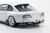 (Pre-Order) 1:18 Nissan Silvia S15 Khyzyl Saleem -- White -- Kyosho: Samurai