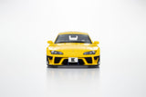 (Pre-Order) 1:18 Nissan Silvia S15 Khyzyl Saleem -- Yellow -- Kyosho: Samurai