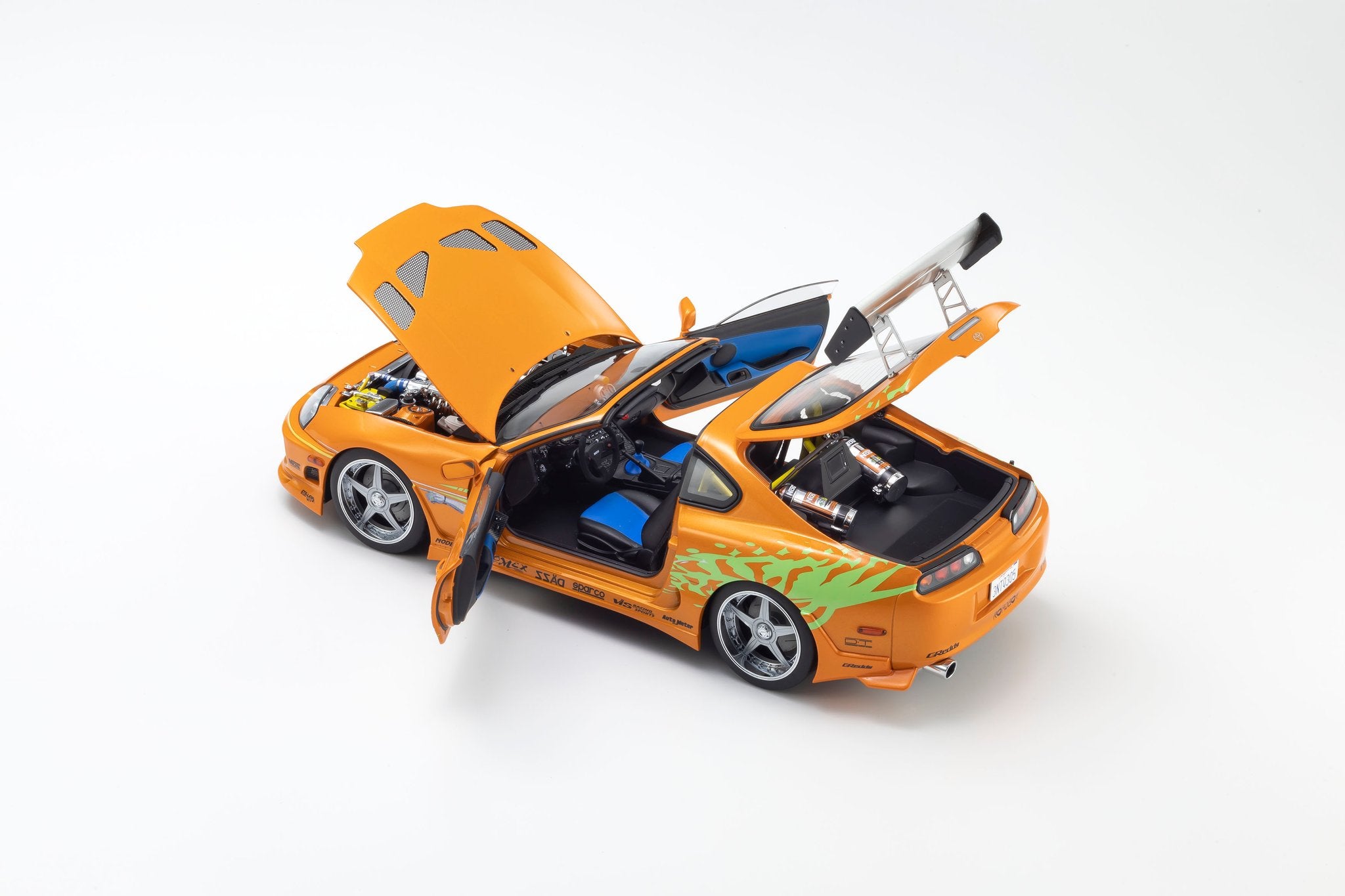 1:18 Fast & Furious -- Brian's 1995 Toyota Supra Mk4 -- Kyosho 08975FF