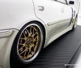 1:18 Toyota JZX100 MARK-II VERTEX -- White/Gold -- Ignition Model IG3580