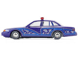 1:64 1992 Ford Crown Victoria - Blue -- Greenlight: California Lowriders