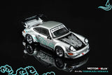 (Pre-Order) 1:64 RWB 964 (Porsche 911) -- "Silver-Fenix" China Special Edition-- Motorhelix