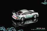 (Pre-Order) 1:64 RWB 964 (Porsche 911) -- "Silver-Fenix" China Special Edition-- Motorhelix