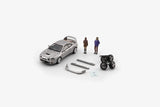 1:64 Toyota Celica GT Four-ID w/Figurines -- Silver -- BM Creations