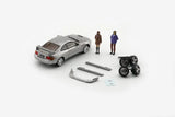 1:64 Toyota Celica GT Four-ID w/Figurines -- Silver -- BM Creations