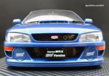 (Pre-Order) 1:18 Subaru Impreza WRX Type R STI Version V (GC8) -- Blue Metallic -- Ignition Model IG3540