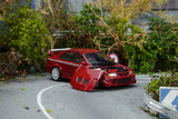 (Pre-Order) 1:64 Mitsubishi Lancer Evolution VI GSR T.M.E. -- Passion Red -- Motorhelix
