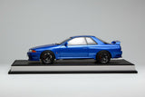 (Pre-Order) 1:18 Nissan R32 Skyline GTR Customised Version -- Coastal Blue -- Motorhelix