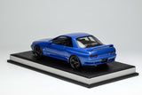 (Pre-Order) 1:18 Nissan R32 Skyline GTR Customised Version -- Coastal Blue -- Motorhelix