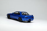 (Pre-Order) 1:18 Nissan R32 Skyline GTR Customised Version -- Coastal Blue -- Motorhelix