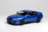 (Pre-Order) 1:18 Nissan R32 Skyline GTR Customised Version -- Coastal Blue -- Motorhelix
