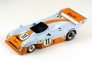 (Pre-Order) 1:18 1975 Le Mans 24h Winner -- #11 Gulf-Mirage GR8 -- Spark