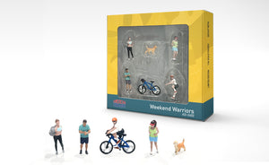 1:64 Figurine Set "Weekend Warriors" -- American Diorama AD-2402