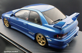 (Pre-Order) 1:18 Subaru Impreza WRX Type R STI Version V (GC8) -- Blue Metallic -- Ignition Model IG3540