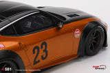 1:18 Nissan Z LB-NATION WORKS LB -- #23 Gold -- TopSpeed Model TS0581