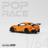 1:64 Toyota Supra GR A90 -- Darwin Pro 66G NWB in Orange -- Pop Race