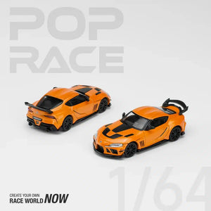 1:64 Toyota Supra GR A90 -- Darwin Pro 66G NWB in Orange -- Pop Race