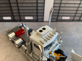 1:50 Kenworth W900 SAR (Day Cab) -- White/Red w/Spider Wheels -- Iconic Replicas Truck