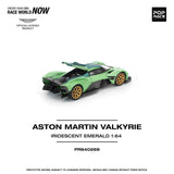 (Pre-Order) 1:64 Aston Martin Valkyrie -- Iridescent Emerald (Green) -- Pop Race