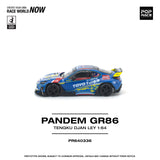 (Pre-Order) 1:64 Toyota GR86 PANDEM -- Tengku Djan Ley -- Pop Race