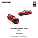 (Pre-Order) 1:64 Ford Mustang Shelby GT350R -- Race Red -- Pop Race