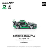 (Pre-Order) 1:64 Toyota Supra (A90) PANDEM -- GOODRIDE Green/Black -- Pop Race