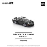(Pre-Order) 1:64 Singer DLS Turbo (Road) "Porsche 934" -- Black -- Pop Race