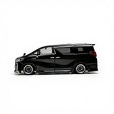 (Pre-Order) 1:64 Toyota Alphard "Customised Version" -- Black -- Model-Model