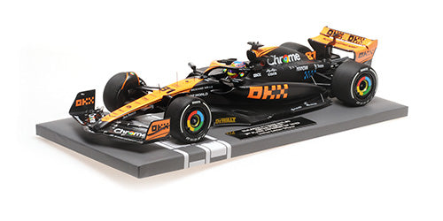 (Pre-Order) 1:18 2023 Oscar Piastri (First Podium) -- Japanese GP 3rd Place -- #81 McLaren MCL60 -- Minichamps F1